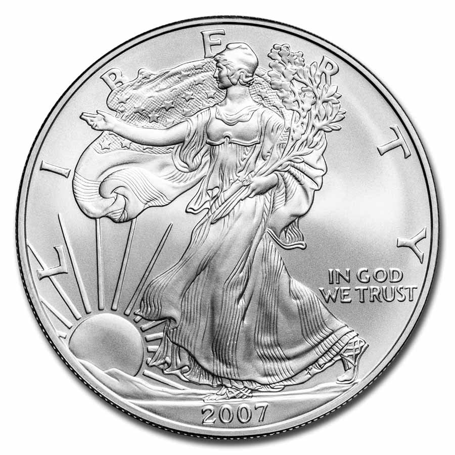 2007 1 Oz American Silver Eagle - Numismat & Co.LLC